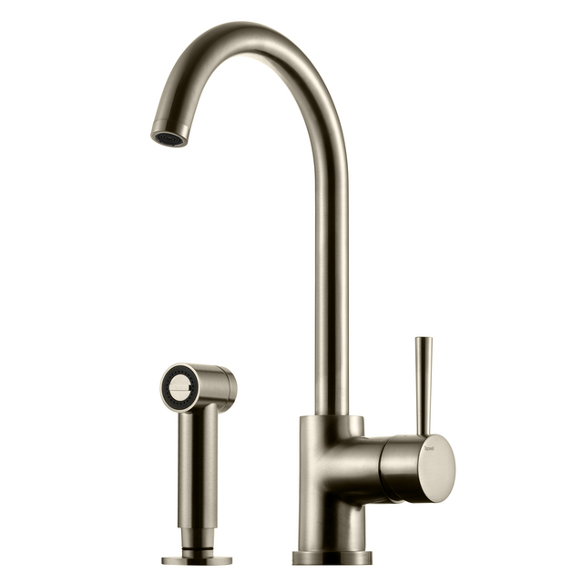 KÖKSBLANDARE EVO200 BRUSHED NICKEL | Beijerbygg Byggmaterial